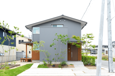 エコワークス株式会社の東京の狭小住宅の施工事例（2階建て住宅）